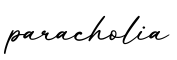 单词paracholia书写