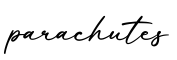 单词parachutes书写