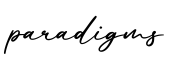 单词paradigms书写