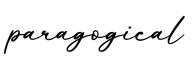 单词paragogical书写