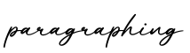 单词paragraphing书写
