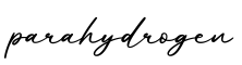 单词parahydrogen书写