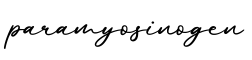 单词paramyosinogen书写