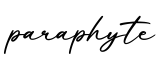 单词paraphyte书写