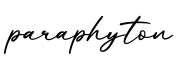 单词paraphyton书写