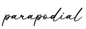 单词parapodial书写