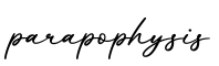 单词parapophysis书写