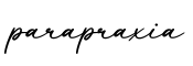 单词parapraxia书写
