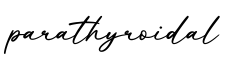 单词parathyroidal书写