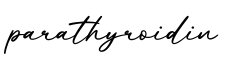 单词parathyroidin书写