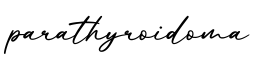 单词parathyroidoma书写