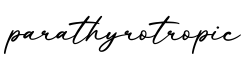 单词parathyrotropic书写