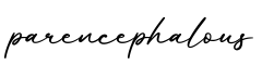 单词parencephalous书写