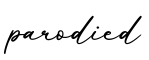 单词parodied书写