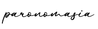 单词paronomasia书写