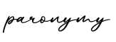 单词paronymy书写