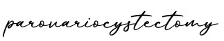 单词parovariocystectomy书写