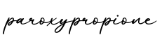 单词paroxypropione书写