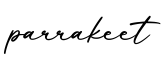 单词parrakeet书写