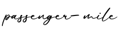 单词passenger-mile书写