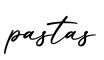 单词pastas书写