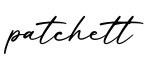 单词patchett书写