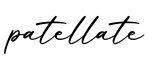 单词patellate书写