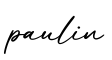 单词paulin书写