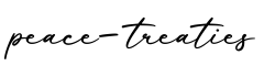 单词peace-treaties书写