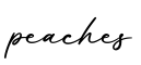 单词peaches书写