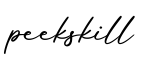 单词peekskill书写
