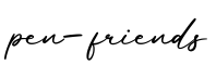 单词pen-friends书写