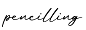 单词pencilling书写