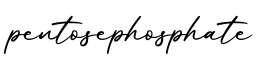 单词pentosephosphate书写