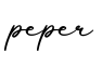 单词peper书写