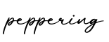 单词peppering书写