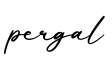 单词pergal书写