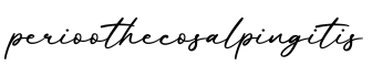 单词perioothecosalpingitis书写