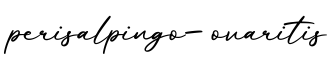 单词perisalpingo-ovaritis书写