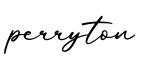 单词perryton书写