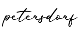 单词petersdorf书写