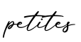 单词petites书写