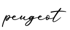 单词peugeot书写