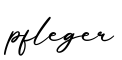 单词pfleger书写