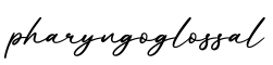 单词pharyngoglossal书写