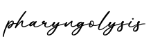单词pharyngolysis书写