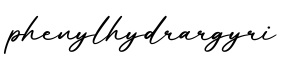 单词phenylhydrargyri书写