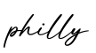 单词philly书写