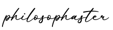 单词philosophaster书写