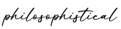 单词philosophistical书写
